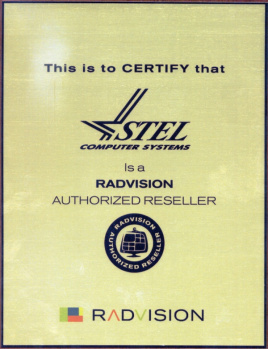 Сертификат авторизированного реселлера от RADVISION